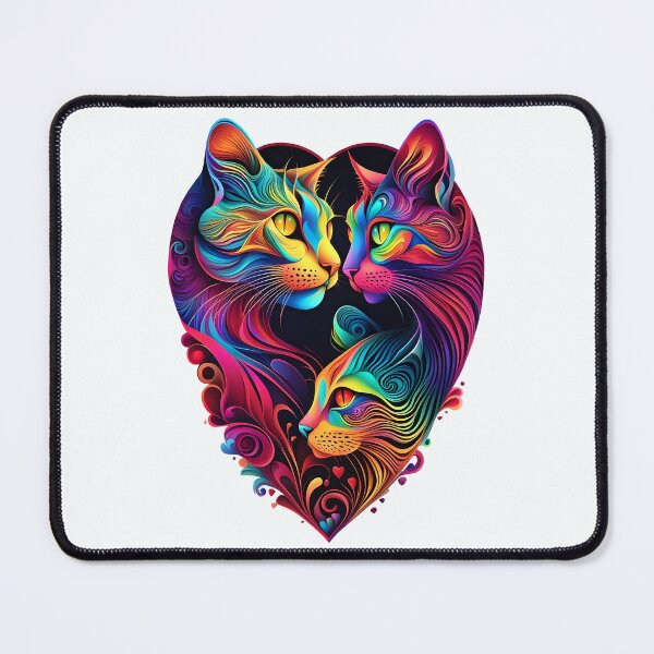 Item preview, Artfully designed cat heart designed and sold by dedoma.