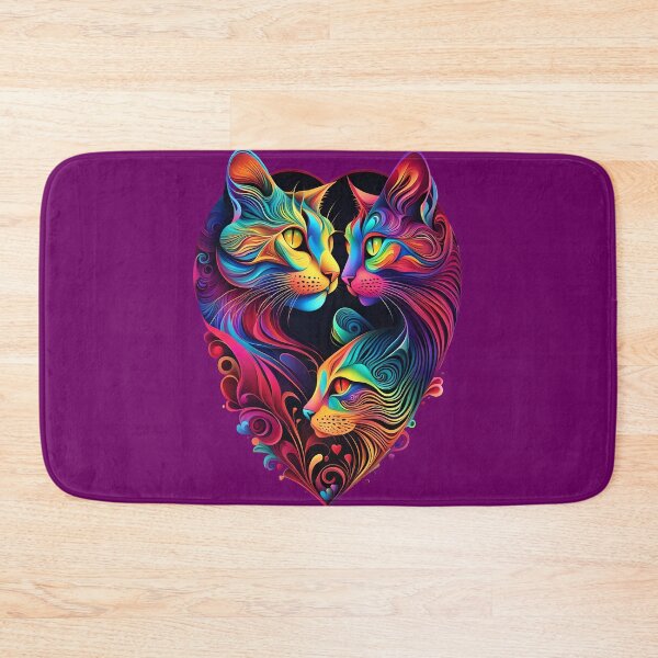 Item preview, Artfully designed cat heart designed and sold by dedoma.