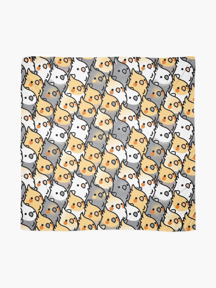 Alternate view of Chubby Cockatiel Party Scarf