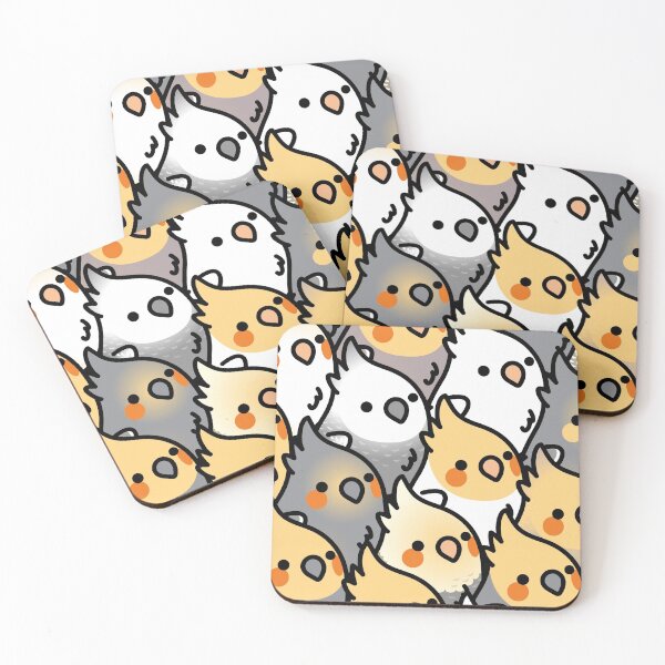 Item preview, Chubby Cockatiel Party designed and sold by birdhism.