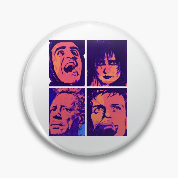Item preview, Four Icons Of Punk/New Wave Graphic Design designed and sold by Iiswaz.