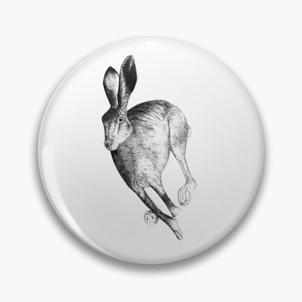 Item preview, Running Hare designed and sold by Katie O Illustration.