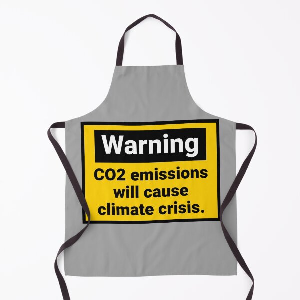 Item preview, Warning CO2 emissions will cause climate crisis designed and sold by Rachel the Artist .