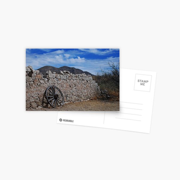 Wagon Wheel Postcard
