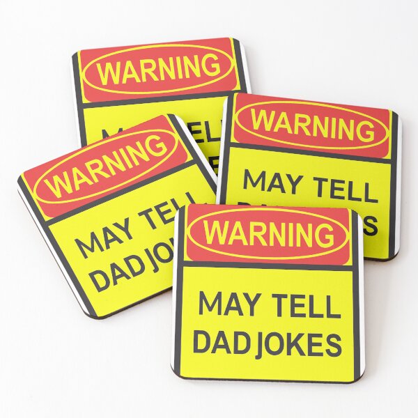 Item preview, joke;dad sticker poster designed and sold by bridgettmatz.