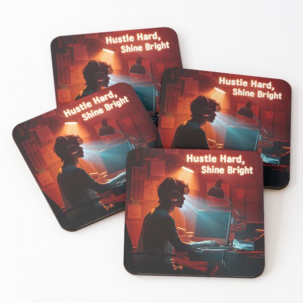 Item preview, Hustle and Shine designed and sold by palmyst.