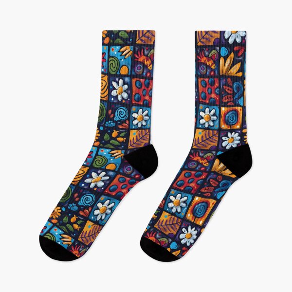 Item preview, Abstract Floral Garden Pattern designed and sold by IndyindyShop.