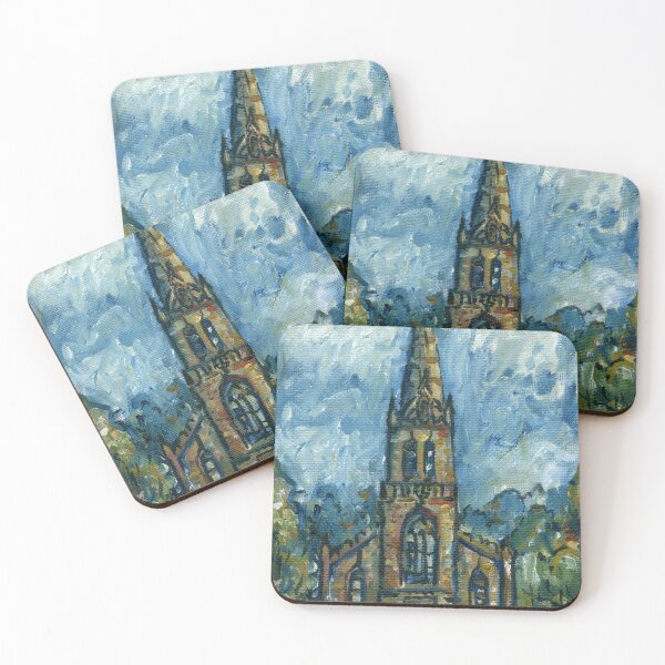 Item preview, St Michael's Church , Highgate , London , Oil on Board designed and sold by Luke Bailey.