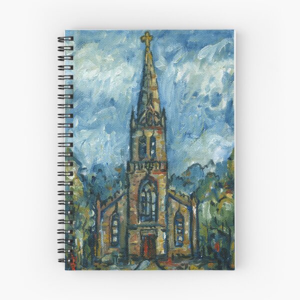 Item preview, St Michael's Church , Highgate , London , Oil on Board designed and sold by Luke Bailey.