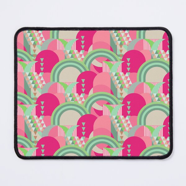Item preview, Large abstract shapes, Pink and green designed and sold by Alex  Blud.