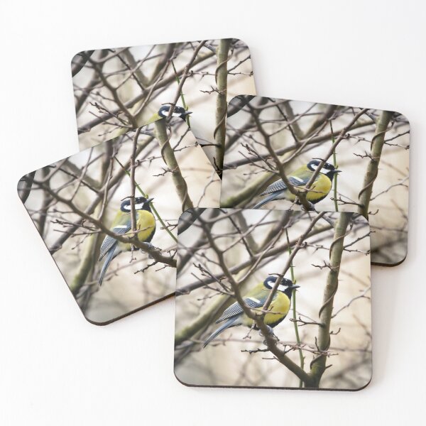 Item preview, Great Tit in the Winter Bush designed and sold by StelleryART.