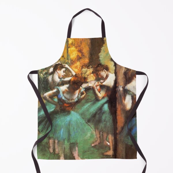 Item preview, Dancers Pink and Green Ballerinas Edgar Degas painting designed and sold by ArtUnova.