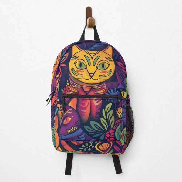 Item preview, Colorful Cats Pattern designed and sold by Linda Roisum.
