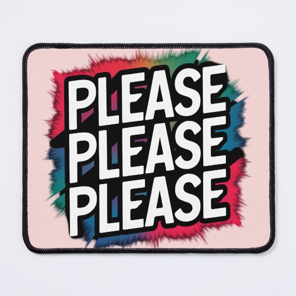 Item preview, Please please please, typography & word art  designed and sold by Fashiospice07.