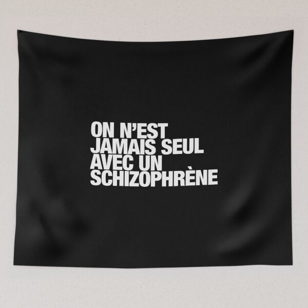 Item preview, You are never alone with a schizophrenic designed and sold by StphnSkl.