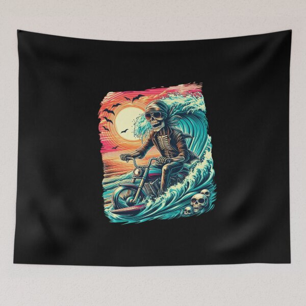 Item preview, skeleton on  motorbike designed and sold by jkrphoto.