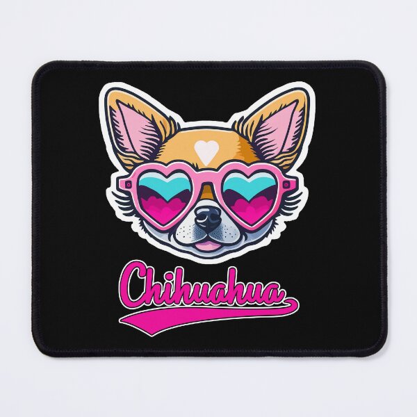 Item preview, Chihuahua in Heart Shaped Sunglasses designed and sold by KellysComColors.