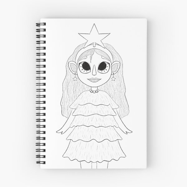 Item preview, little girl christmas tree  designed and sold by POFA-.