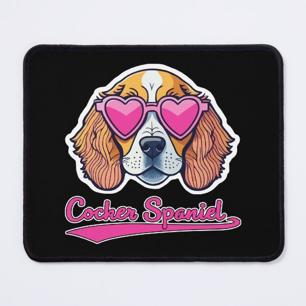 Item preview, Cocker Spaniel in Heart Shaped Sunglasses designed and sold by KellysComColors.