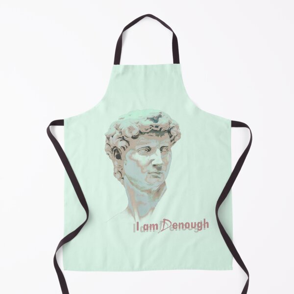 Item preview, Michelangelo's David statue I am Denough designed and sold by HandmadeMood.