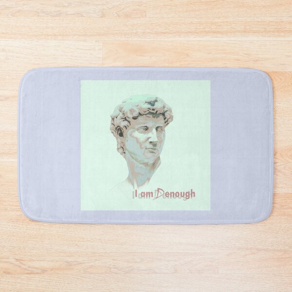 Item preview,  Michelangelo's David statue I am Denough designed and sold by HandmadeMood.