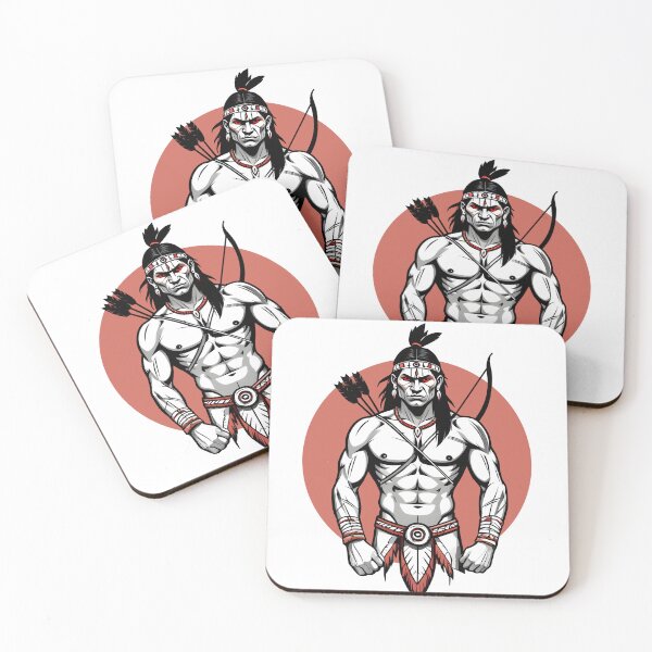 Item preview, Indian warrior.  designed and sold by JoraArt.