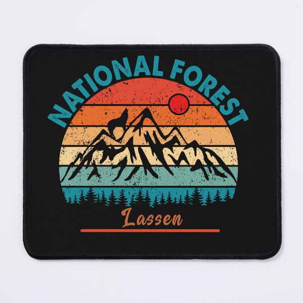 Item preview, Lassen National Forest designed and sold by graphic-map.