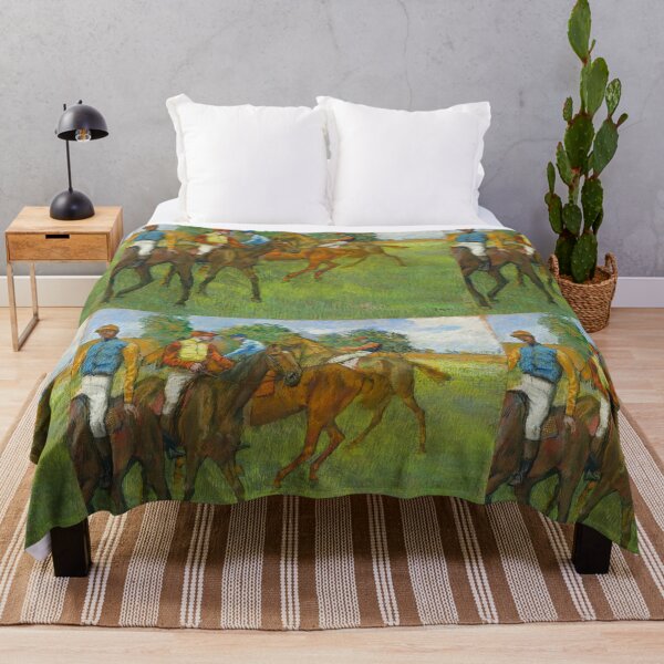 Item preview, Before the Race Horses Edgar Degas painting designed and sold by ArtUnova.