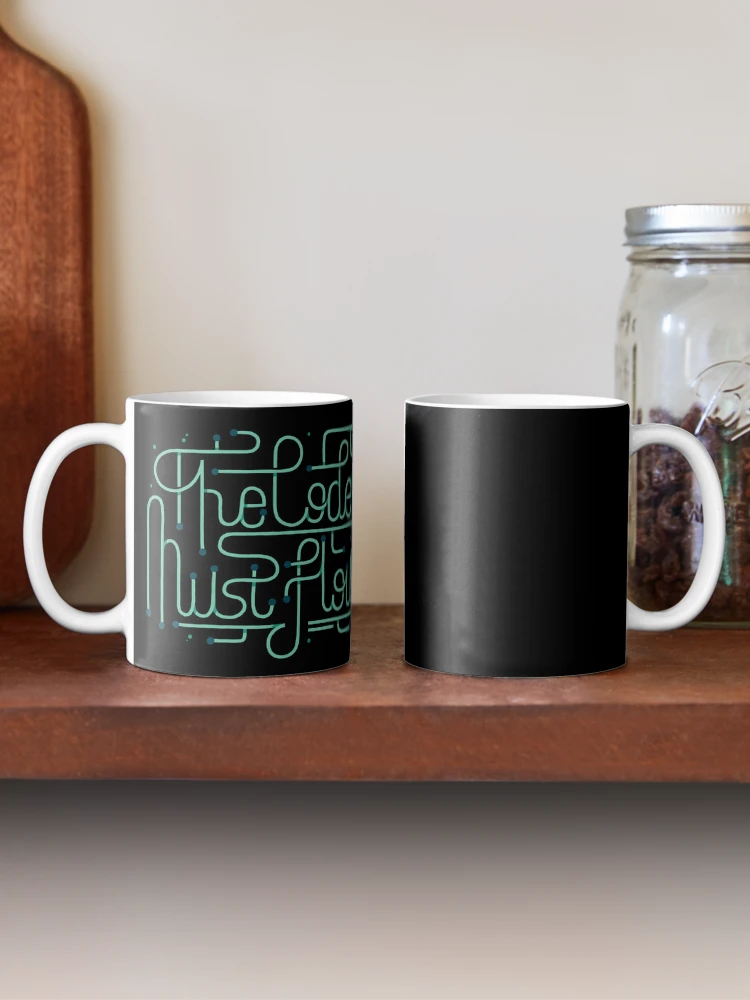 Thumbnail 2 of 6, Coffee Mug, Programming Coder Developer Code Must Flow Programmer print designed and sold by farhanhafeez.