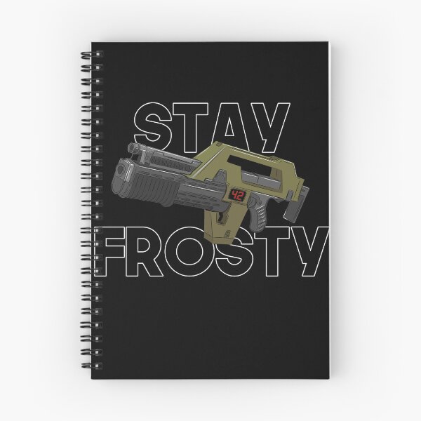 Item preview, Stay Frosty Marine - Aliens Pulse Rifle designed and sold by Timetowaste.