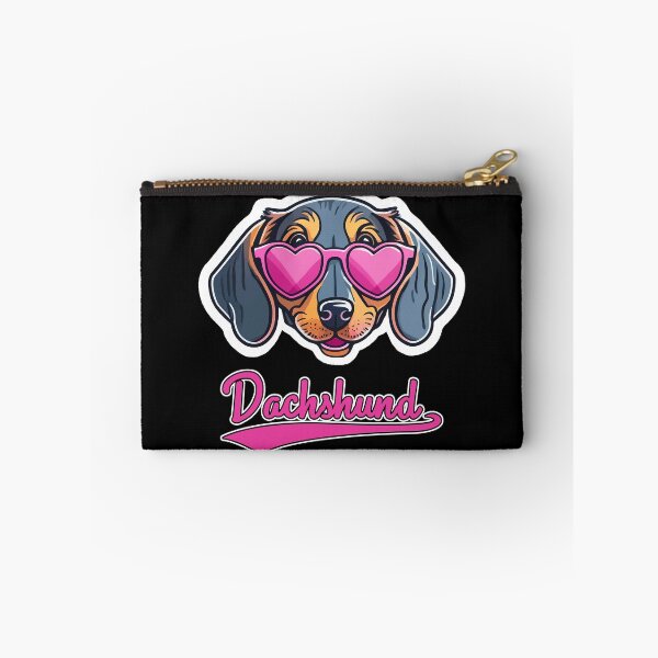 Item preview, Dachshund in Heart Shaped Sunglasses designed and sold by KellysComColors.