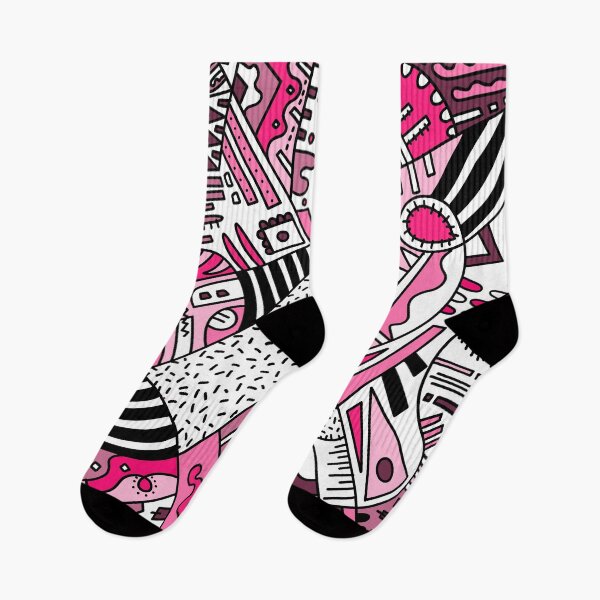 Item preview, Psychedelic Pink: Dynamic Abstract Geometric Art designed and sold by Michalaart.