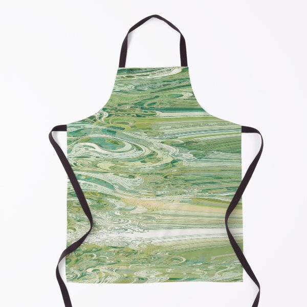 Item preview, Retro psychedelic green abstract designed and sold by Hen-C-Art.