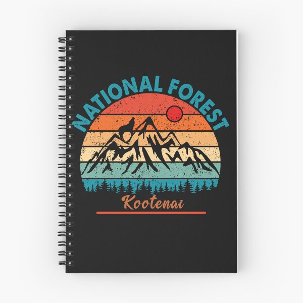 Item preview, Kootenai National Forest designed and sold by graphic-map.