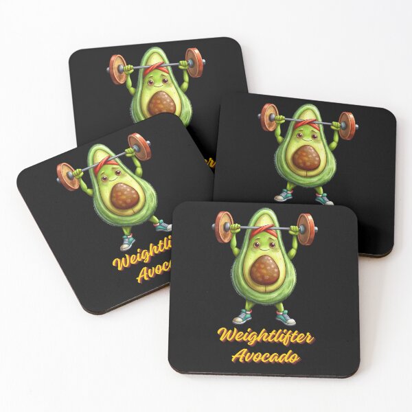 Item preview, Avocado Lifting - Weightlifter Avocado - Funny Avocado Lifting Weights Gym Fitness Workout designed and sold by ExploreTheStore.