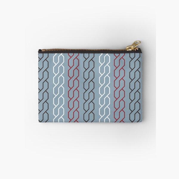 Item preview, Twisted Rope Chainlink on Blue designed and sold by VintageStyle.