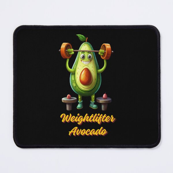 Item preview, Lifting Avocado - Weightlifter Avocado - Funny Avocado Lifting Weights Gym Fitness Workout designed and sold by ExploreTheStore.