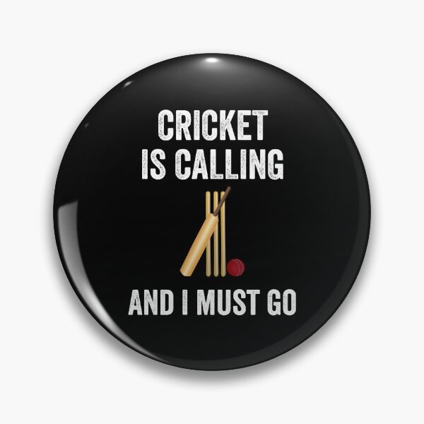 Item preview, Cricket - Cricket is Calling I Must Go Cricketer Batsmen Bowler designed and sold by farhanhafeez.
