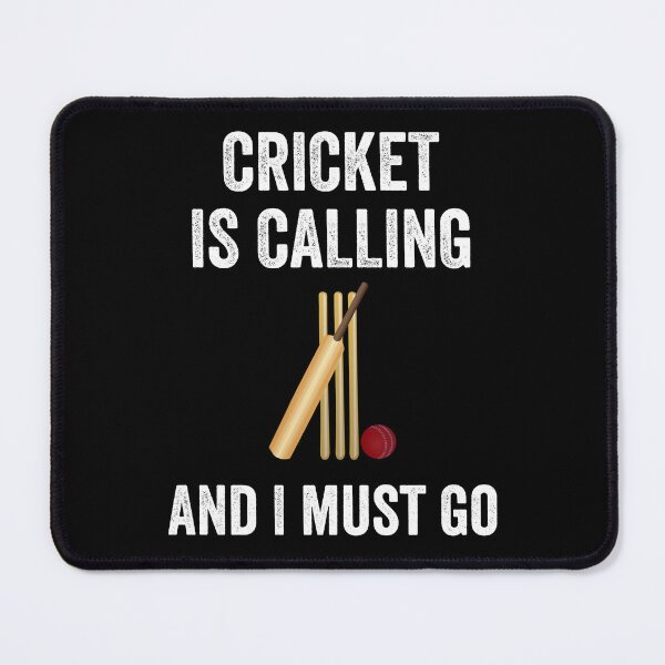 Item preview, Cricket - Cricket is Calling I Must Go Cricketer Batsmen Bowler designed and sold by farhanhafeez.