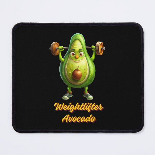 Item preview, Lifting Avocado - Weightlifter Avocado - Funny Avocado Lifting Weights Gym Fitness Workout designed and sold by ExploreTheStore.