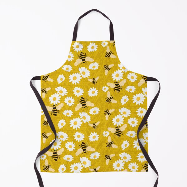 Item preview, Bee with white flowers - Honey Blossom designed and sold by BeUniqueByRomy.