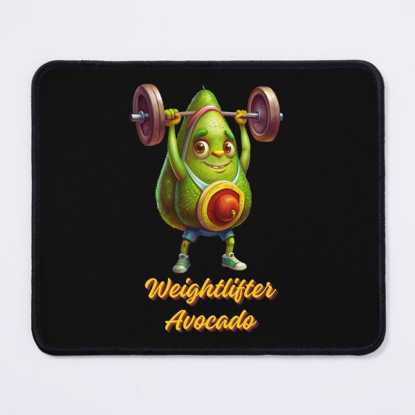 Item preview, Lifting Avocado - Weightlifter Avocado - Funny Avocado Lifting Weights Gym Fitness Workout designed and sold by ExploreTheStore.