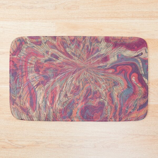 Item preview, Retro boho psychedelic abstract designed and sold by Hen-C-Art.