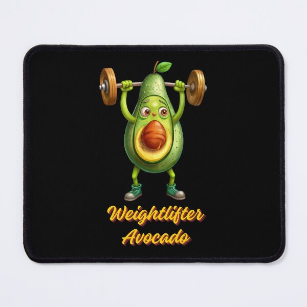 Item preview, Lifting Avocado - Weightlifter Avocado - Funny Avocado Lifting Weights Gym Fitness Workout designed and sold by ExploreTheStore.