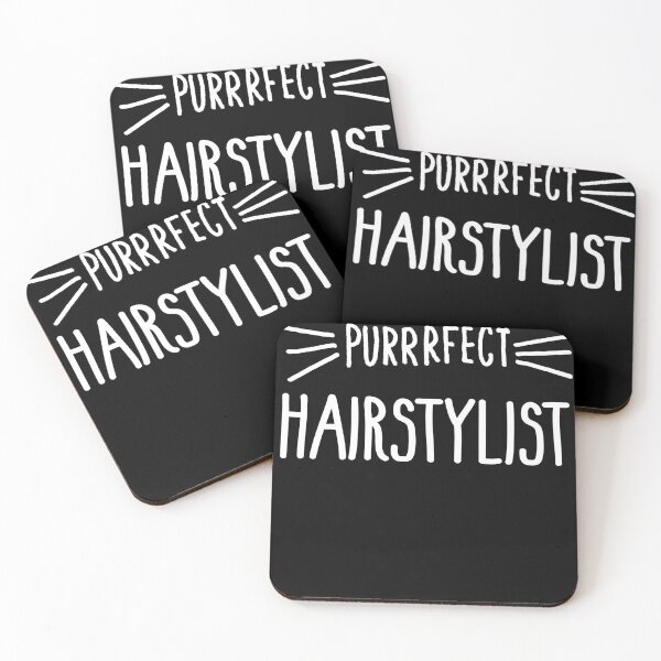 Item preview, Hairstylist Gift Cute Perfect Hairstylist Cat Lover print designed and sold by farhanhafeez.