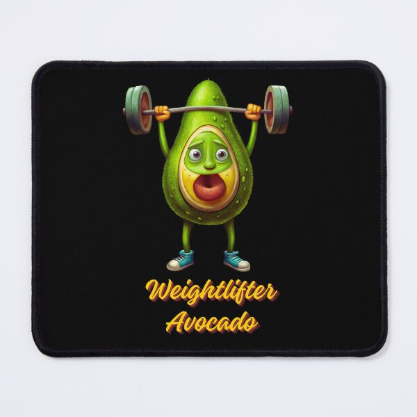 Item preview, Lifting Avocado - Weightlifter Avocado - Funny Avocado Lifting Weights Gym Fitness Workout designed and sold by ExploreTheStore.