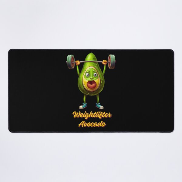 Item preview, Lifting Avocado - Weightlifter Avocado - Funny Avocado Lifting Weights Gym Fitness Workout designed and sold by ExploreTheStore.