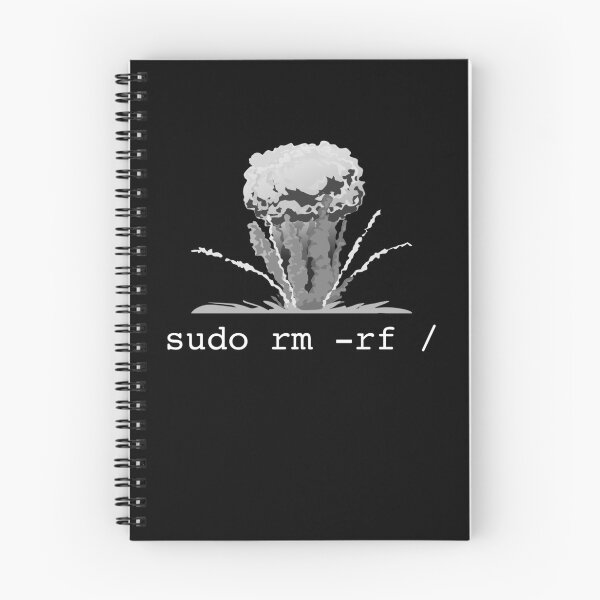Item preview, Linux T Shirt - Funny Linux Command Sudo RM RF for Men Women designed and sold by farhanhafeez.