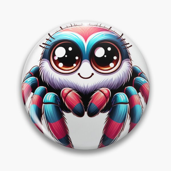 Item preview, Fun and Friendly Cartoon Spider designed and sold by LunarFern.