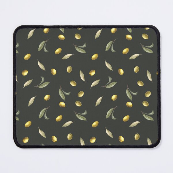 Item preview, Copy of Olive tree branch with green leaves, fruits berries. Watercolor seamless pattern. designed and sold by BartolArt.